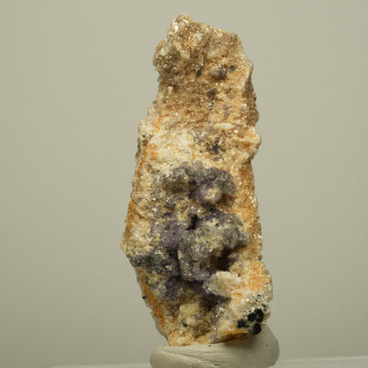 Phantom Fluorit Würfel, Schörl Turmalin, Muskovit Erongo, Namibia 74*29*26mm #13933