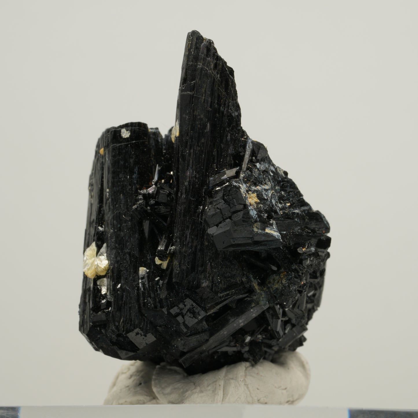 Seltene Schörl Turmalin, Muskovit Stufe Erongo, Namibia 50*29*29mm #13938
