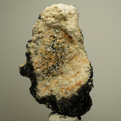 Bunte Phantom Fluorit Würfel, Schörl Turmalin, Muskovit Erongo, Namibia 126*86*51mm #13955
