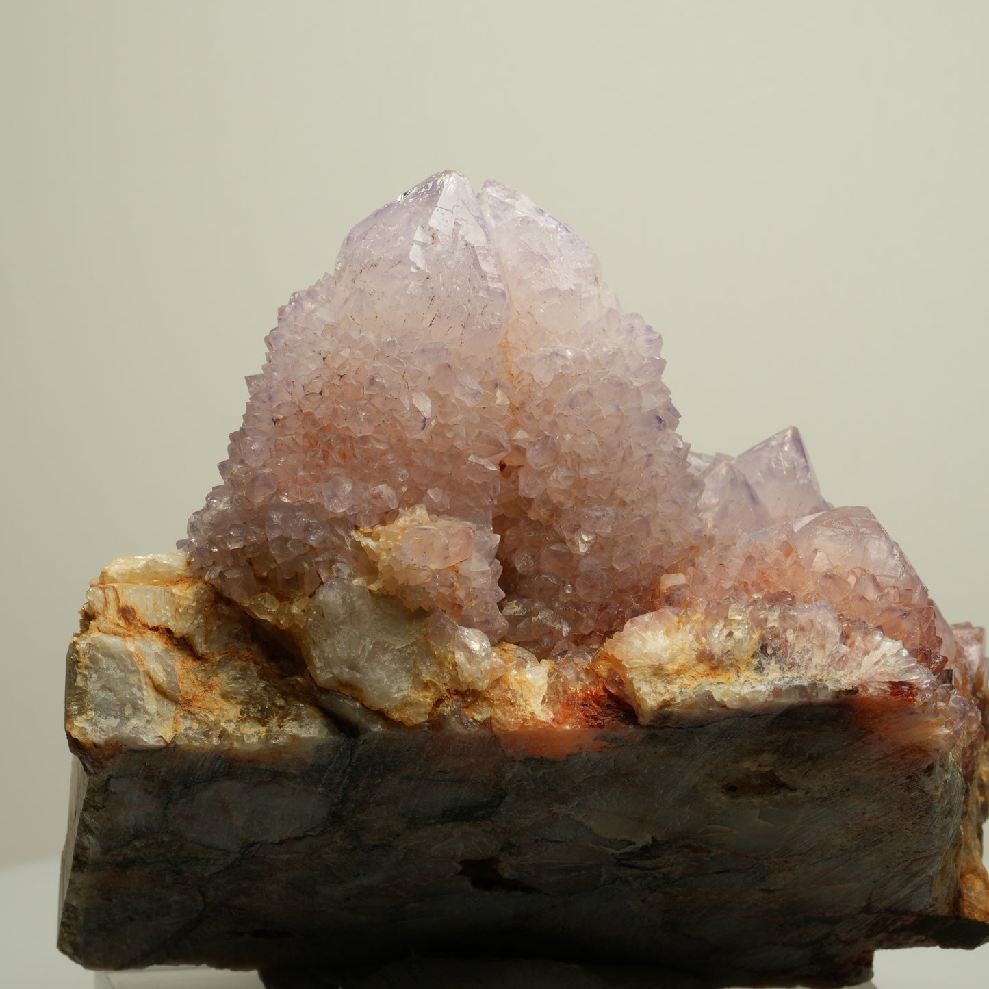 Seltene Kaktus Amethyst, Spirit Quarz Stufe, lila Boekenhouthoek, Südafrika 90*69*64mm #13959