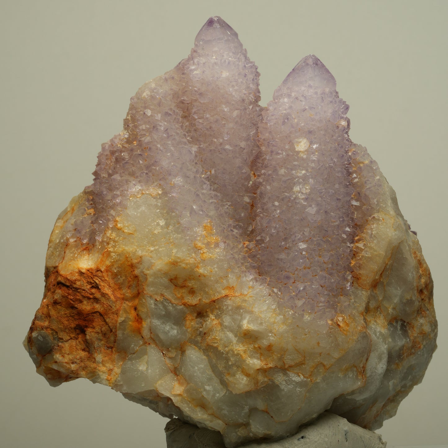 Seltene Kaktus Amethyst, Spirit Quarz Stufe, lila Boekenhouthoek, Südafrika 89*85*77mm #13963