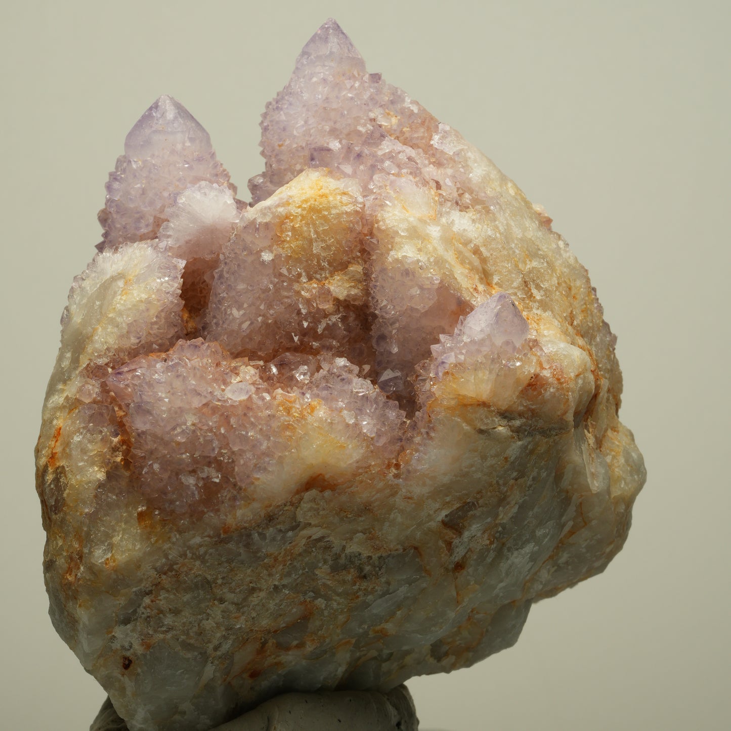 Seltene Kaktus Amethyst, Spirit Quarz Stufe, lila Boekenhouthoek, Südafrika 89*85*77mm #13963
