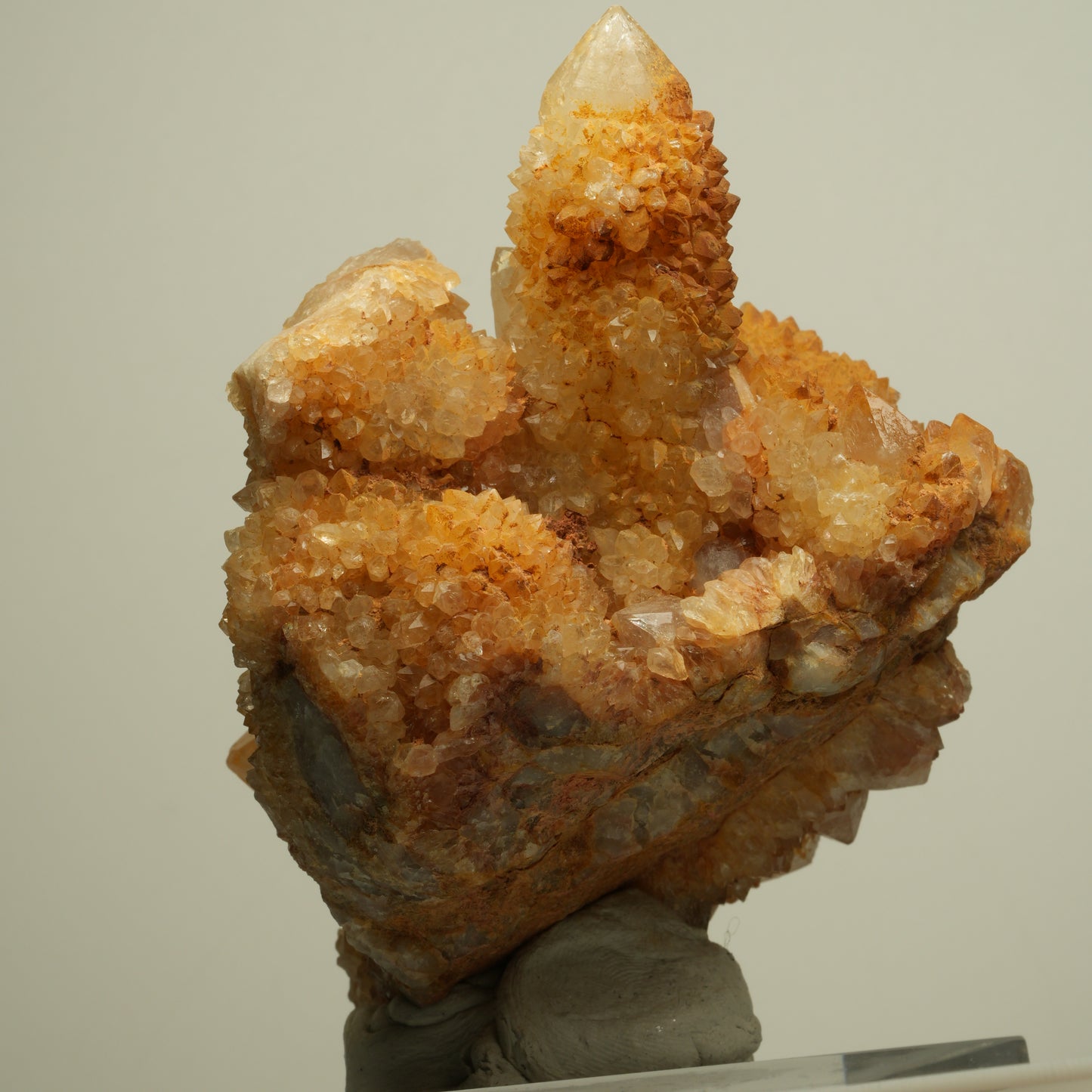 Seltene Kaktus Quarz, Spirit Quarz Stufe Boekenhouthoek, Südafrika 84*71*64mm #13964