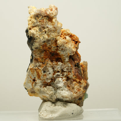 Seltene Phantom Fluorit, Orthoklas, Rauchquarz Stufe Erongo, Namibia 73*41*36mm #13968