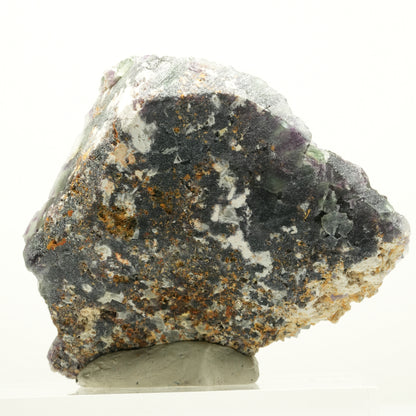 Seltene Phantom Fluorit Würfel Stufe, grün lila Okorusu, Namibia 69*60*30mm #13971