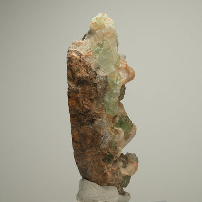Schöne Fluorit Würfel, Quarz Stufe Omehane, Namibia 100*35*31mm #13975