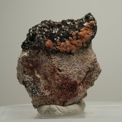 Seltene Andradit, Granat Stufe, braun schwarz Erongo, Namibia 60*53*23mm #13977