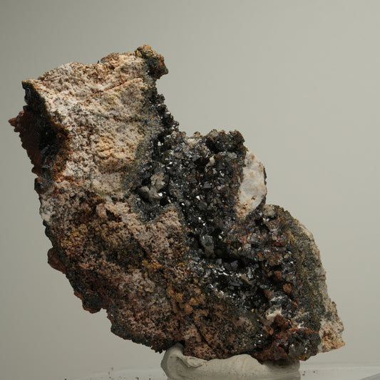 Seltene Andradit, Granat Stufe, braun schwarz Erongo, Namibia 95*54*33mm #13979