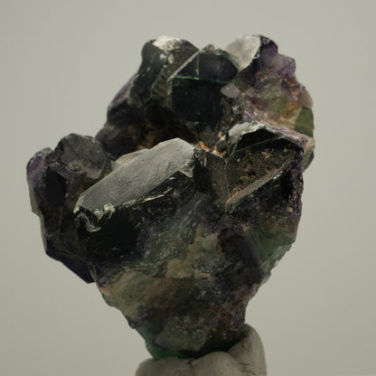 Seltene Phantom Fluorit Würfel Stufe, grün lila blau Okorusu, Namibia 49*47*45mm #13982