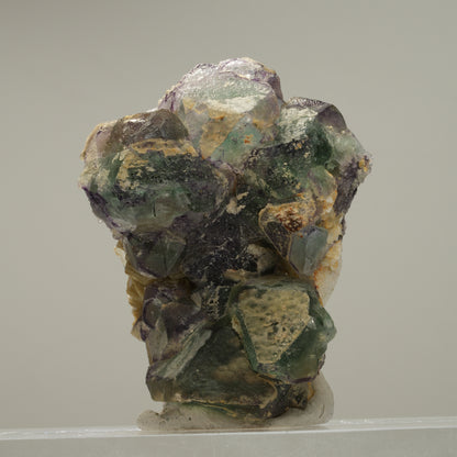 Seltene Phantom Fluorit, Orthoklas, Hyalit Opal Stufe Erongo, Namibia 53*42*22mm #13985