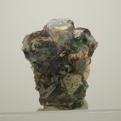 Seltene Phantom Fluorit, Orthoklas, Hyalit Opal Stufe Erongo, Namibia 53*42*22mm #13985