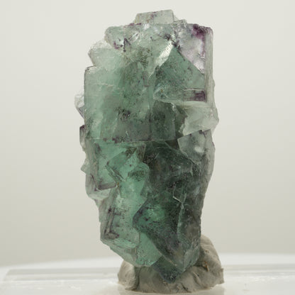 Seltene Phantom Fluorit Würfel Stufe, grün lila Okorusu, Namibia 61*45*27mm #13987