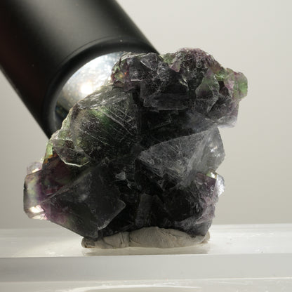 Seltene Phantom Fluorit Würfel Stufe, grün lila Okorusu, Namibia 54*38*28mm #13989