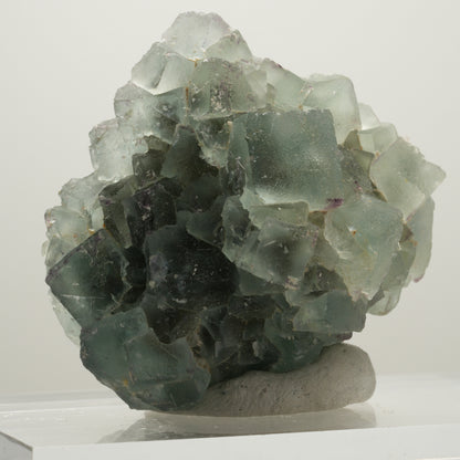 Seltene Phantom Fluorit Würfel Stufe, grün Okorusu, Namibia 56*50*31mm #13990