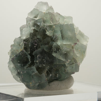Seltene Phantom Fluorit Würfel Stufe, grün Okorusu, Namibia 56*50*31mm #13990