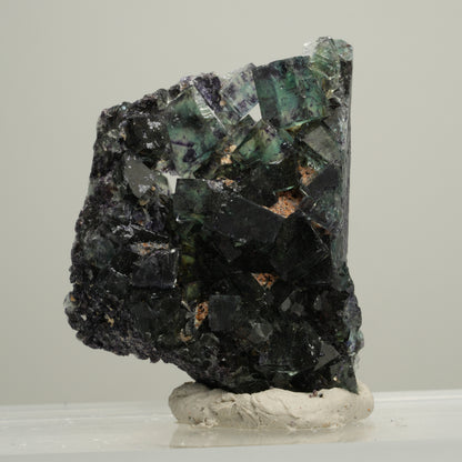 Seltene Phantom Fluorit Würfel Stufe, grün lila Okorusu, Namibia 48*38*14mm #13996