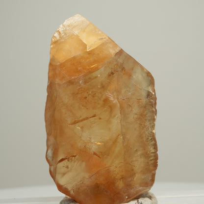 Natürlicher Honig Calcit Kristall, gelb orange Erongo, Namibia 57*31*18mm #13997