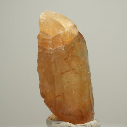 Natürlicher Honig Calcit Kristall, gelb orange Erongo, Namibia 57*31*18mm #13997