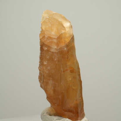 Natürlicher Honig Calcit Kristall, gelb orange Erongo, Namibia 57*31*18mm #13997