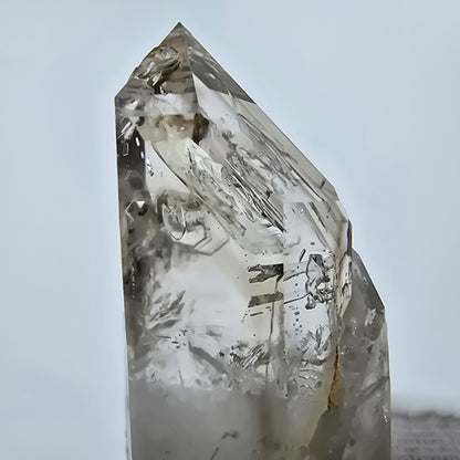Enhydro Phantom Rauchquarz Spitzen 1x Blase Goboboseb, Namibia 43*22*17mm