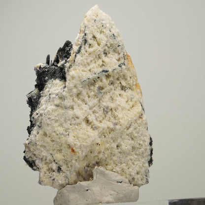 Bunte Phantom Fluorit Würfel, Schörl Turmalin, Muskovit Erongo, Namibia 82*60*49mm #14006