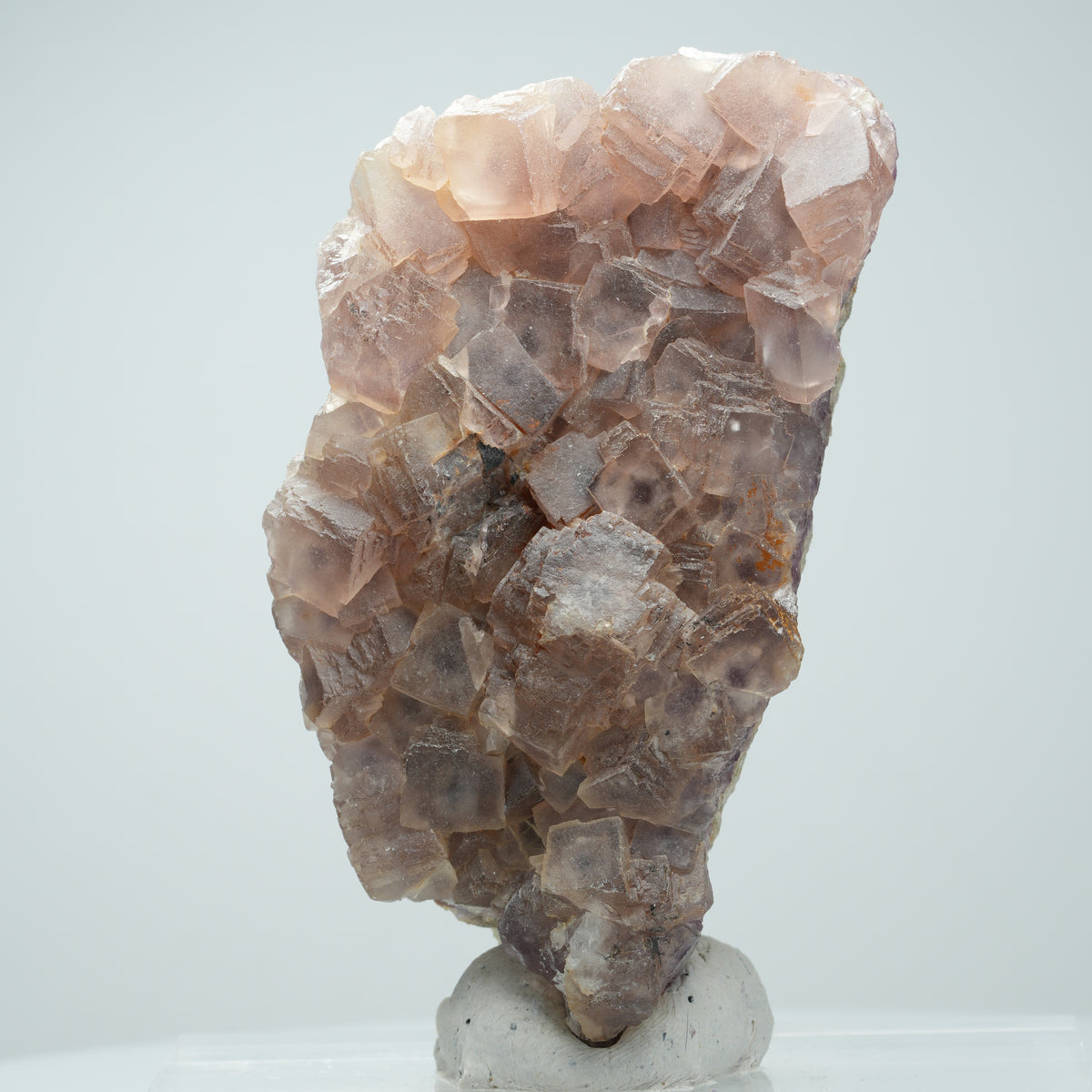 Seltene Phantom Fluorit Würfel Stufe, zonar Spitzkoppe, Namibia 86*47*33mm #14017