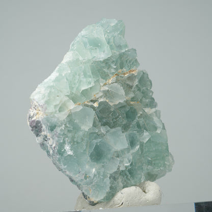 Phantom Fluorit Würfel Stufe, parkettiert Omehane, Namibia 73*67*20mm #14018