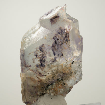 Klare Phantom Fluorit, Schörl Turmalin, Muskovit Stufe Erongo Namibia 82*50*47mm #14020