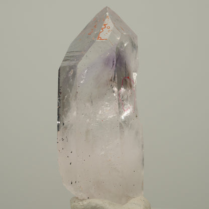 Enhydro Skelett Phantom Amethyst mit Hämatit, 1x Blase Streep Mine, Namibia 47*17*17mm #14022