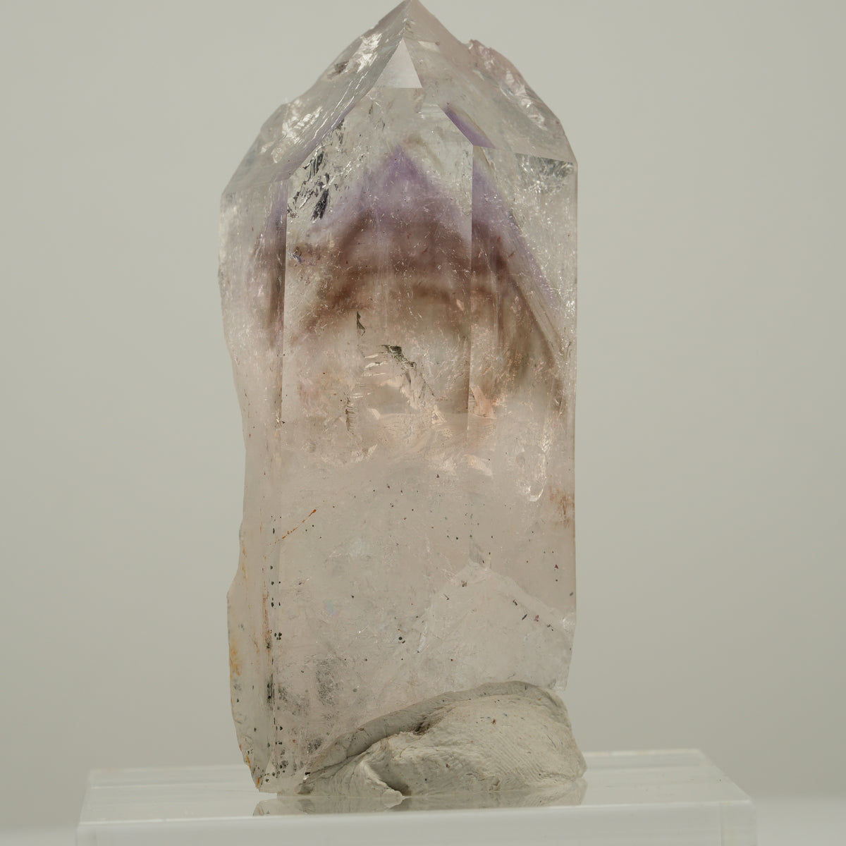 Seltene Skelett Phantom Amethyst Spitze Streep Mine Goboboseb Namibia 62*24*22mm #14026