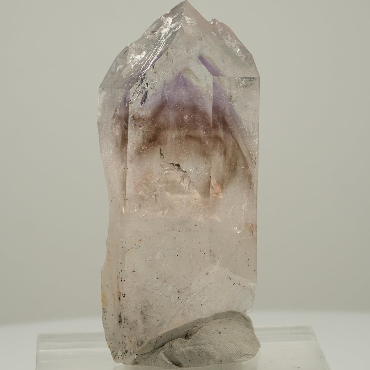 Seltene Skelett Phantom Amethyst Spitze Streep Mine Goboboseb Namibia 62*24*22mm #14026