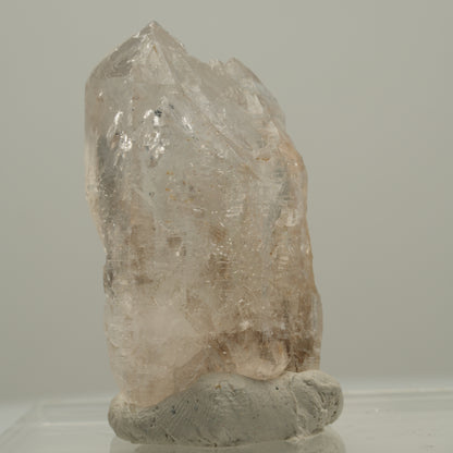 Seltene Phantom Skelett Rauchquarz Spitze Goboboseb, Namibia 41*22*17mm #14028