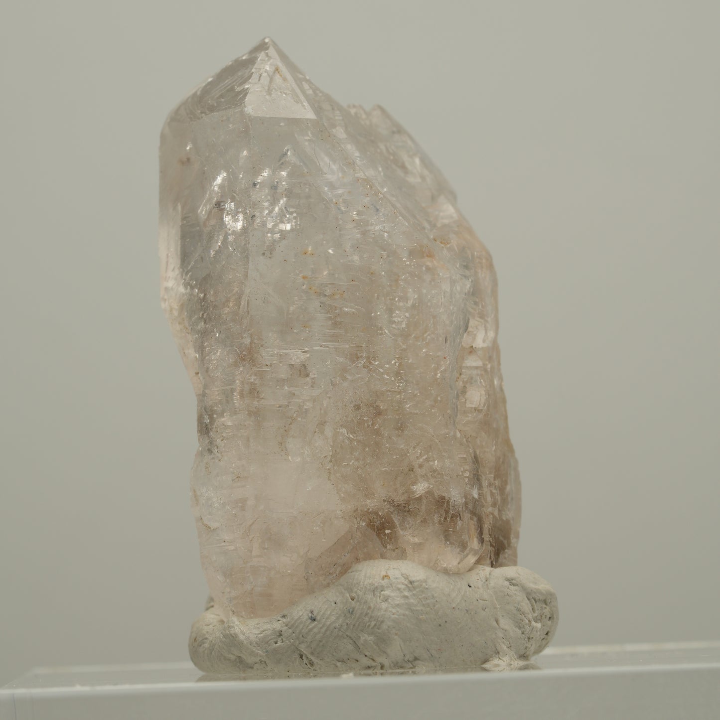 Seltene Phantom Skelett Rauchquarz Spitze Goboboseb, Namibia 41*22*17mm #14028