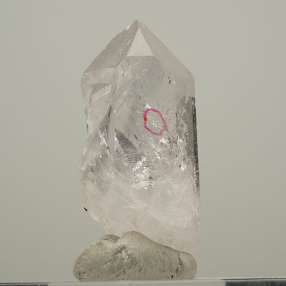 Enhydro Skelett Phantom Amethyst, 2x Blase Streep Mine, Goboboseb, Namibia 48*23*18mm #14029