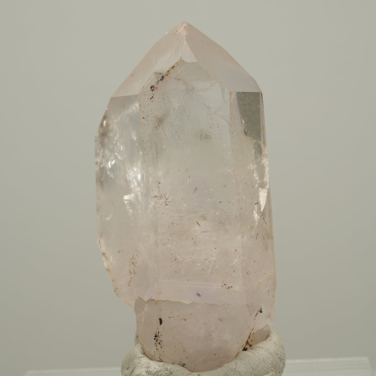 Skelett Phantom Amethyst mit Hämatit Streep Mine, Goboboseb, Namibia 49*25*20mm #14030
