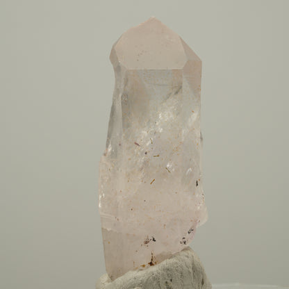 Skelett Phantom Amethyst mit Hämatit Streep Mine, Goboboseb, Namibia 49*25*20mm #14030