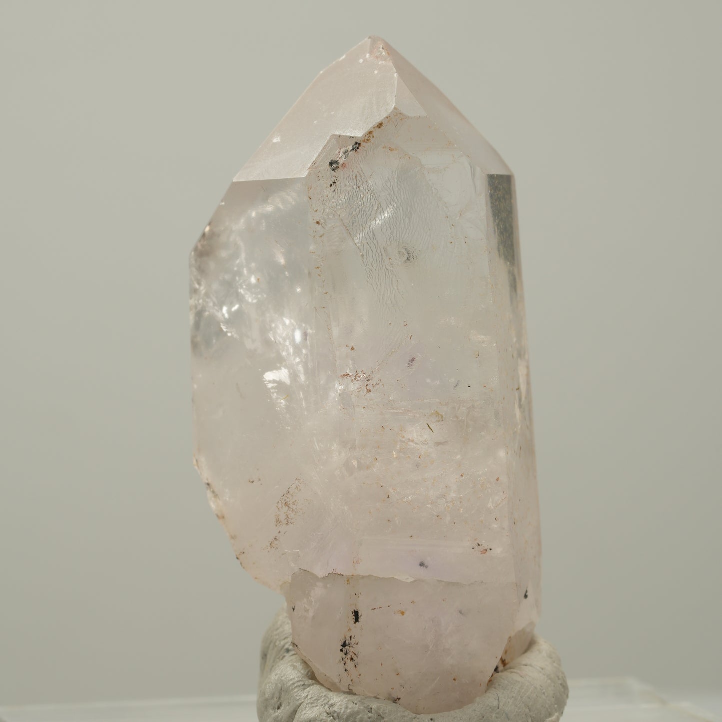 Skelett Phantom Amethyst mit Hämatit Streep Mine, Goboboseb, Namibia 49*25*20mm #14030