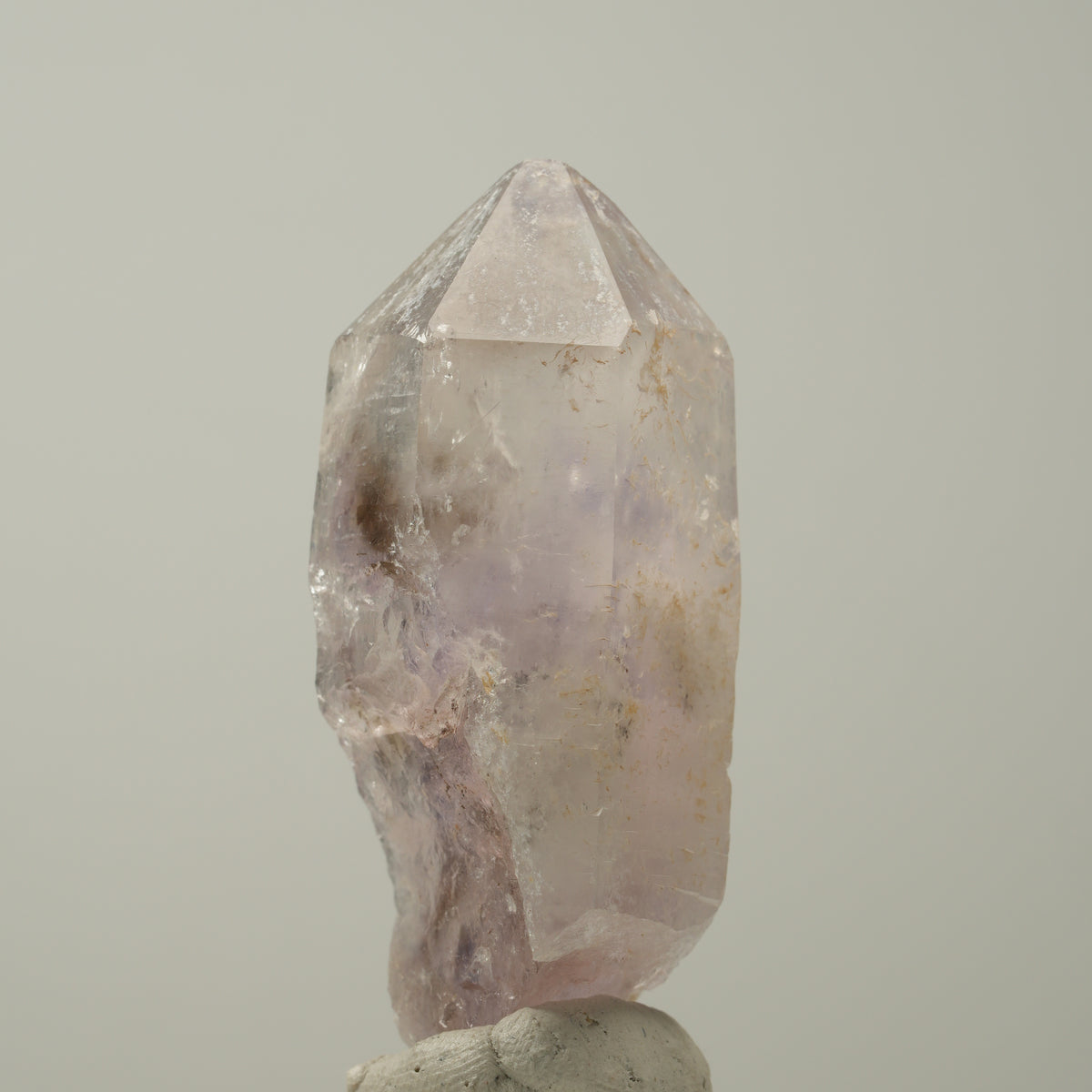 Seltene Skelett Phantom Amethyst Spitze Streep Mine Goboboseb Namibia 51*12*19mm #14033