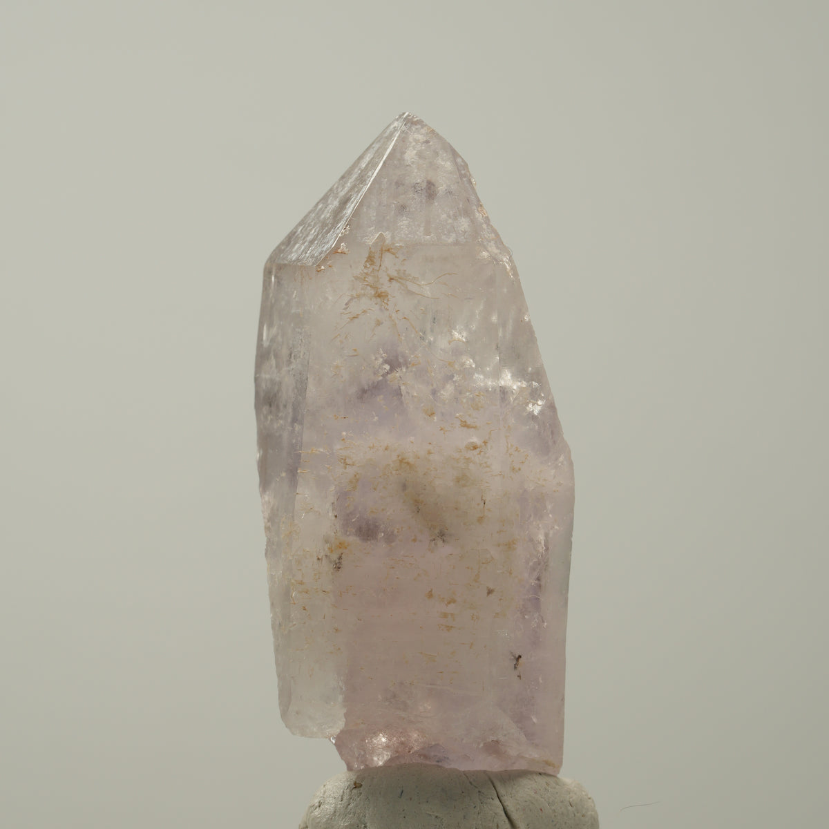 Seltene Skelett Phantom Amethyst Spitze Streep Mine Goboboseb Namibia 51*12*19mm #14033