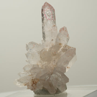 Enhydro Phantom Rauchquarz Skelett Spitzen, 1x Blase Goboboseb, Namibia 55*41*21mm #14034