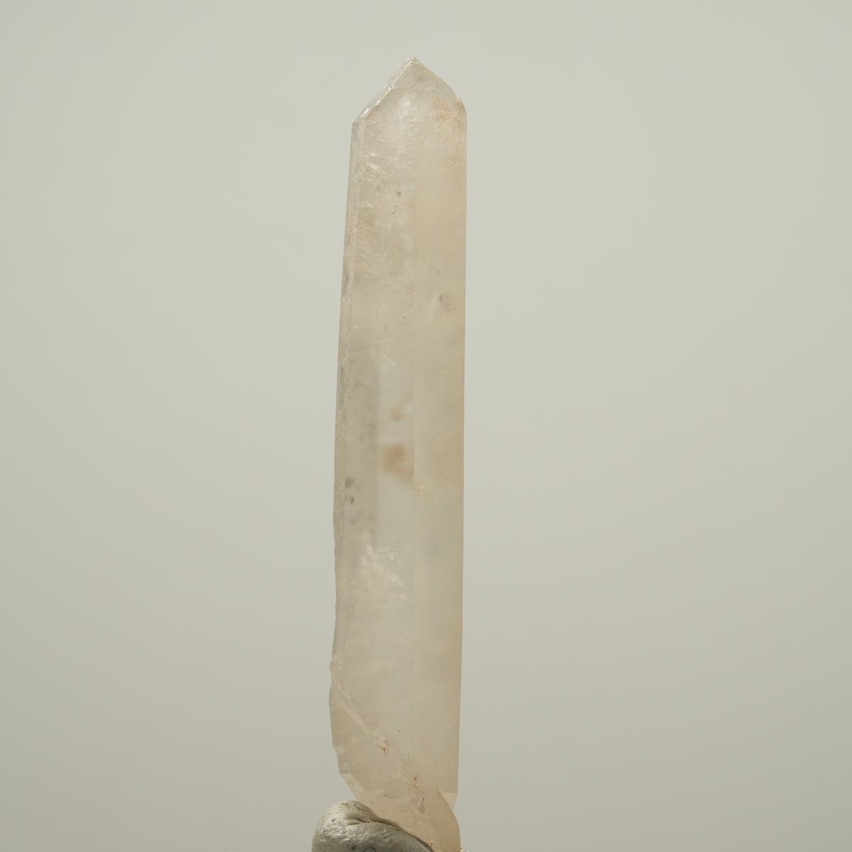 Seltene Phantom Skelett Rauchquarz Spitze Goboboseb, Namibia 65*10*9mm #14046