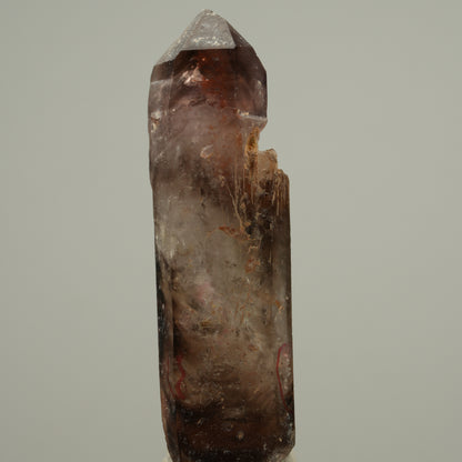 Enhydro Skelett Fenster Phantom Rauchquarz, 5x Blase Goboboseb, Namibia 60*17*11mm #14047