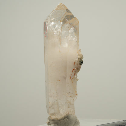 Enhydro Phantom Rauchquarz Skelett Doppelender, 1x Blase Goboboseb, Namibia 66*23*18mm #14048
