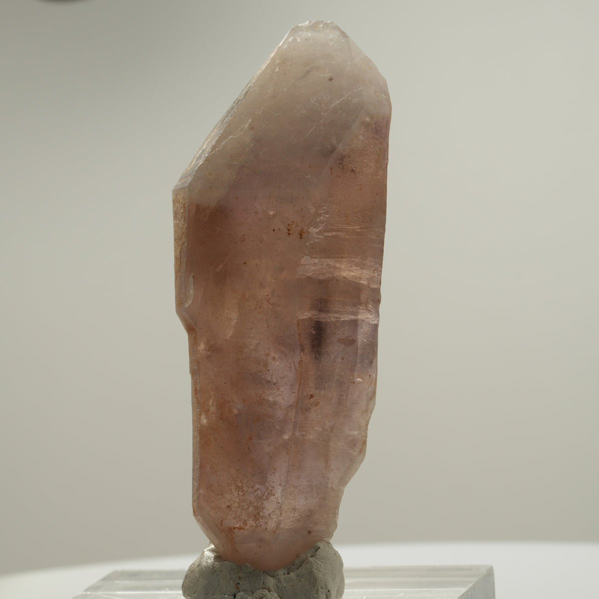 Skelett Phantom Amethyst Zepter Doppelender Spitze Brandberg, Namibia 72*25*23mm #14049