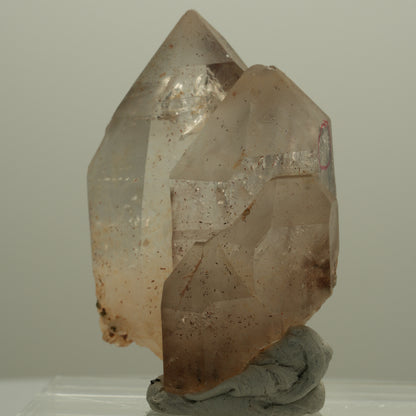 Enhydro Phantom Rauchquarz Skelett Spitzen, 1x Blase Goboboseb, Namibia 49*35*25mm #14059