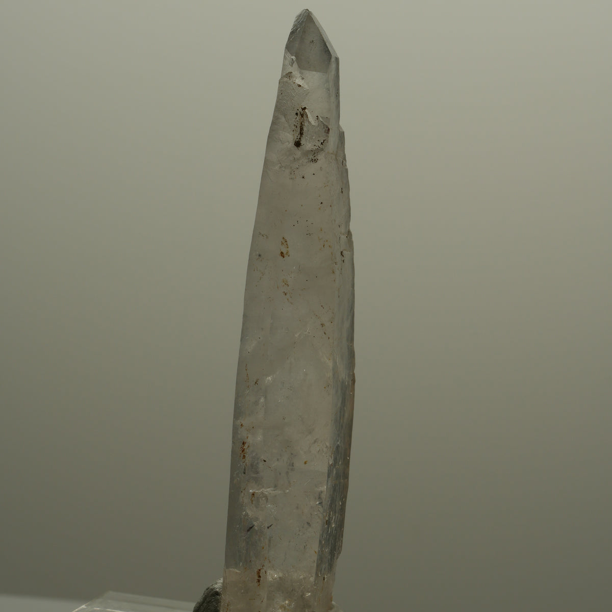 Tafelige Phantom Skelett Rauchquarz Spitze Goboboseb, Namibia 71*18*10mm #14061