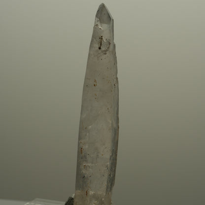 Tafelige Phantom Skelett Rauchquarz Spitze Goboboseb, Namibia 71*18*10mm #14061