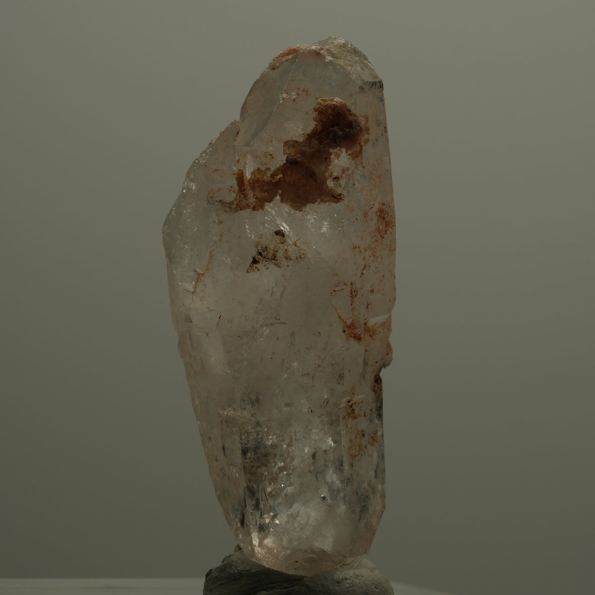 Skelett Phantom Rauchquarz Zepter Doppel- Trippelender Goboboseb, Namibia 47*21*17mm #14063