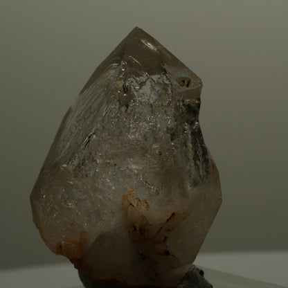 Enhydro Skelett Fenster Phantom Rauchquarz Zepter, 1x Blase Goboboseb, Namibia 46*29*28mm #14064