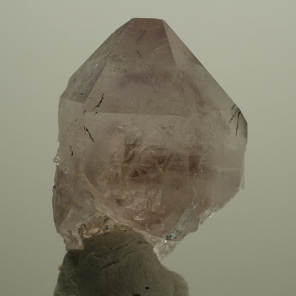 Harlekin Skelett Phantom Amethyst mit Analcim, Epidot Streep Mine, Namibia 53*34*23mm #14065